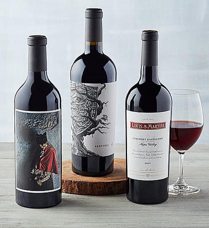Vintner's Choice California Cabernet Sauvignon Wine Trio